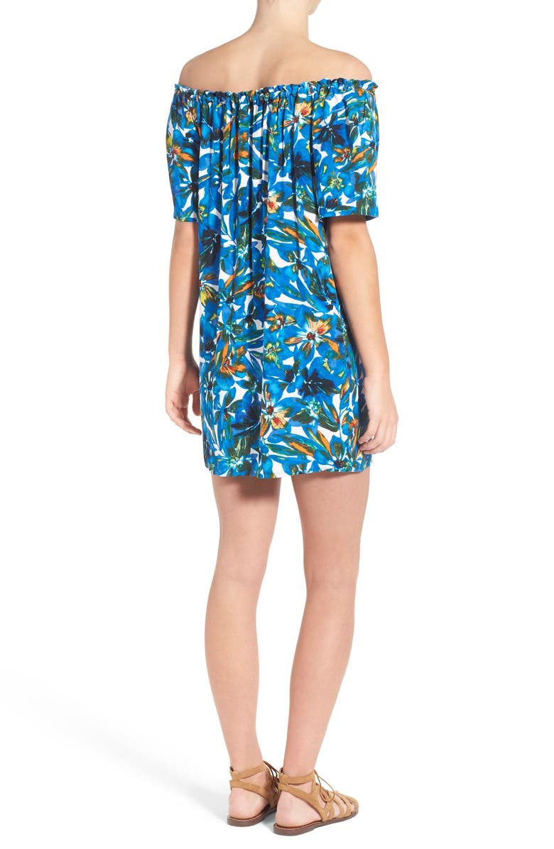 Ella Moss 'Tahiti' Off the Shoulder Shift Dress, Alternate, color, 
