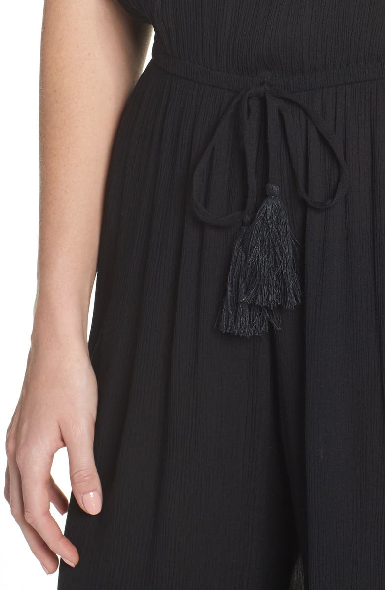 Elan Strapless Cover-Up Jumpsuit, Alternate, color,