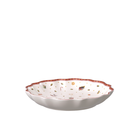 Toy's Delight Shallow Large Bowl