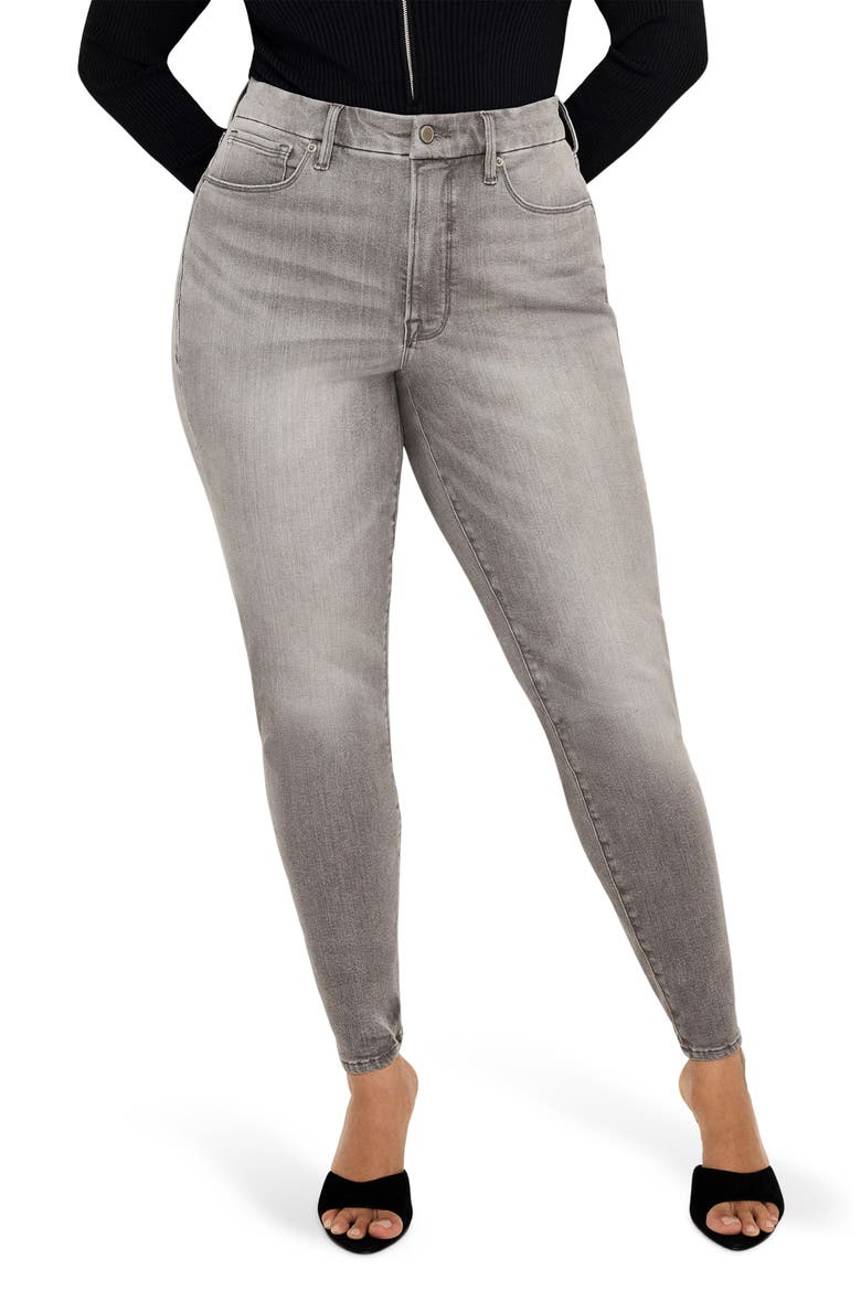 Good Legs Skinny Jeans, Alternate, color, BLACK336