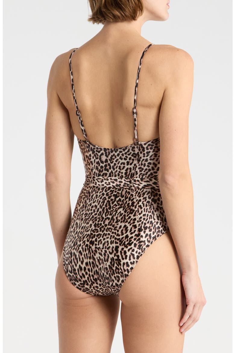 Show Off One-Piece Swimsuit, Alternate, color, LUCKY LEOPARD001