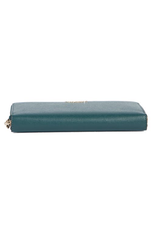 Kate Spade New York Morgan Saffiano Leather Wallet In Green