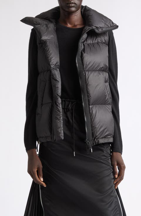 Asymmetric Down Puffer Vest