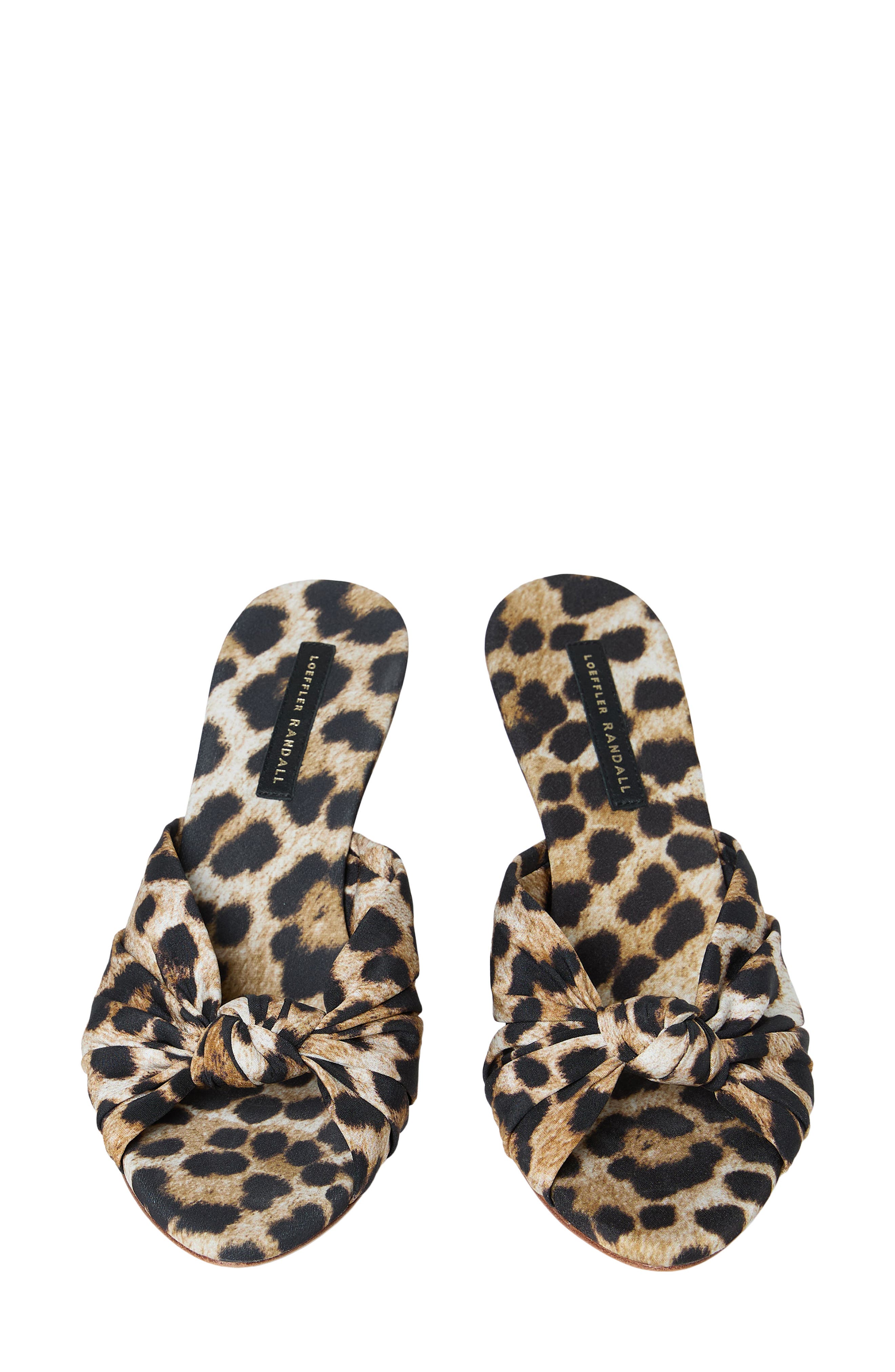 Loeffler Randall Marsy Angled Wedge Sandal, Alternate, color, Leopard