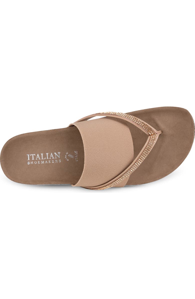 ITALIAN SHOEMAKERS Ziona Wedge Sandal, Alternate, color, Natural