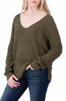 Lucky Brand V-Neck Pullover Sweater