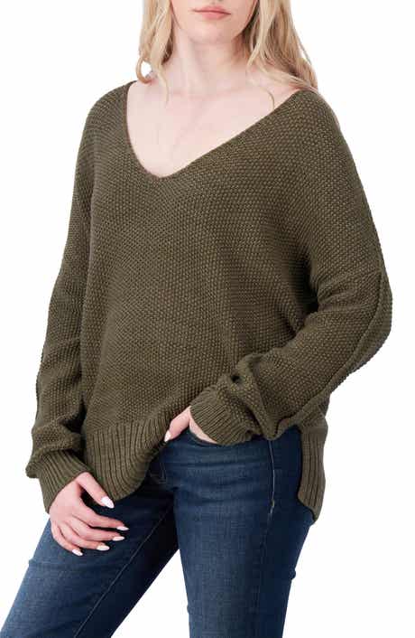 Lucky Brand V-Neck Pullover Sweater