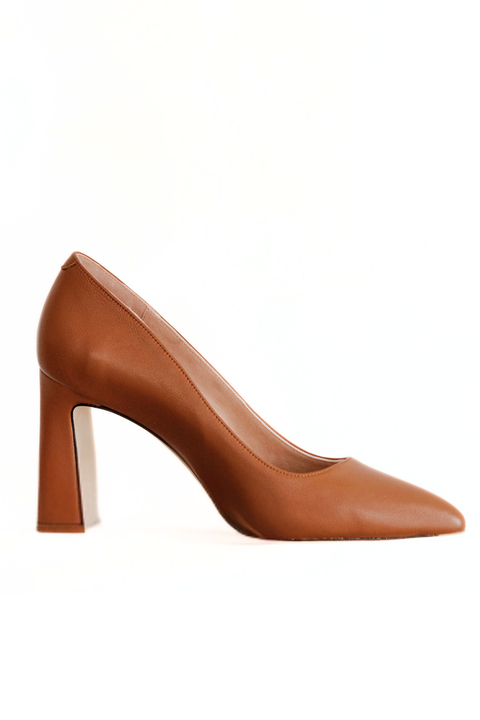 Bold Block Heel Pump
