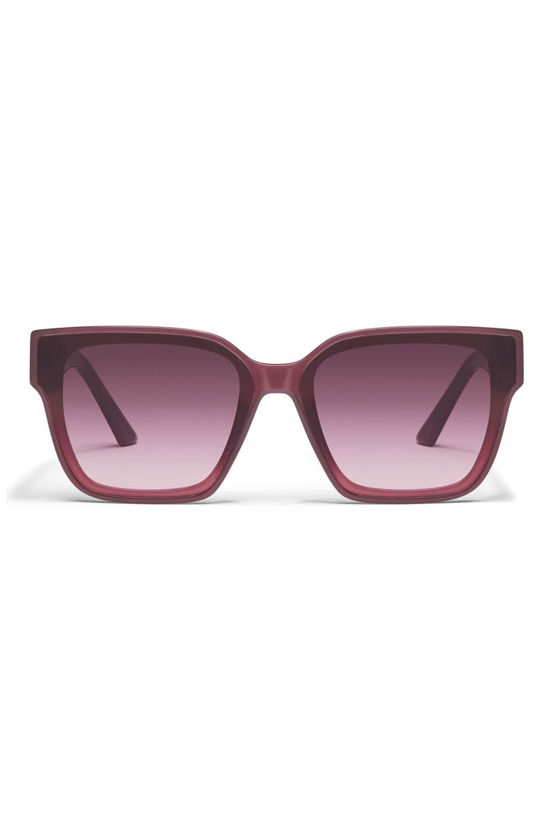 Drive In 66mm Square Sunglasses, Main, color, PLM/PLPK