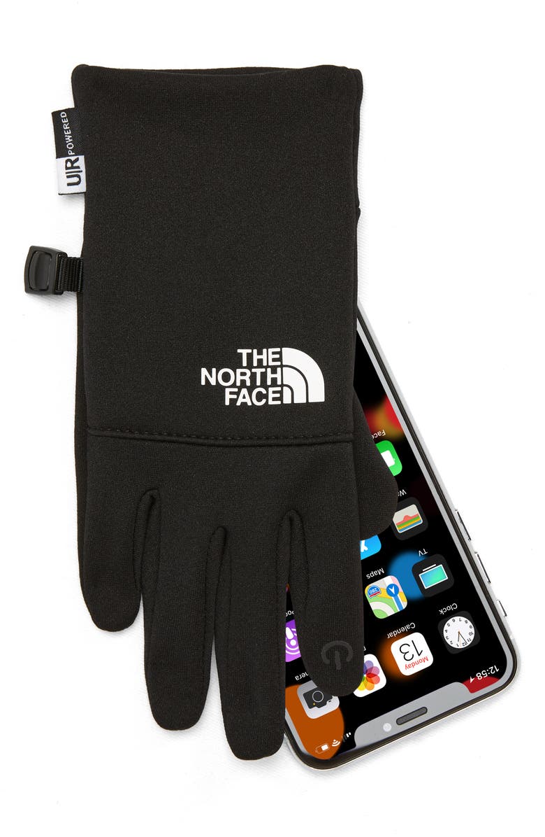 The North Face Kids' Tech Gloves, Alternate, color, Tnf Black