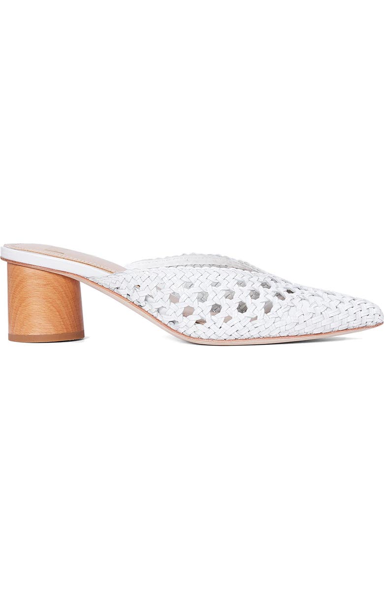 PAIGE Erin Woven Leather Mule, Alternate, color,