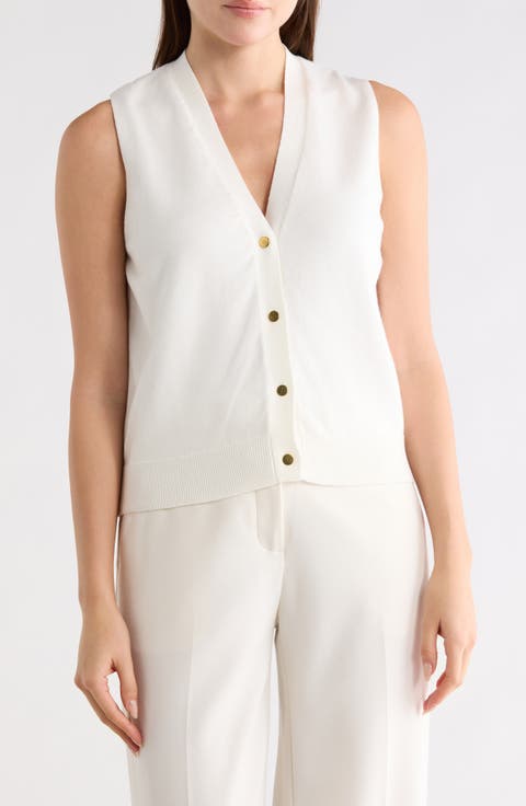 Cozy Sleeveless Cardigan