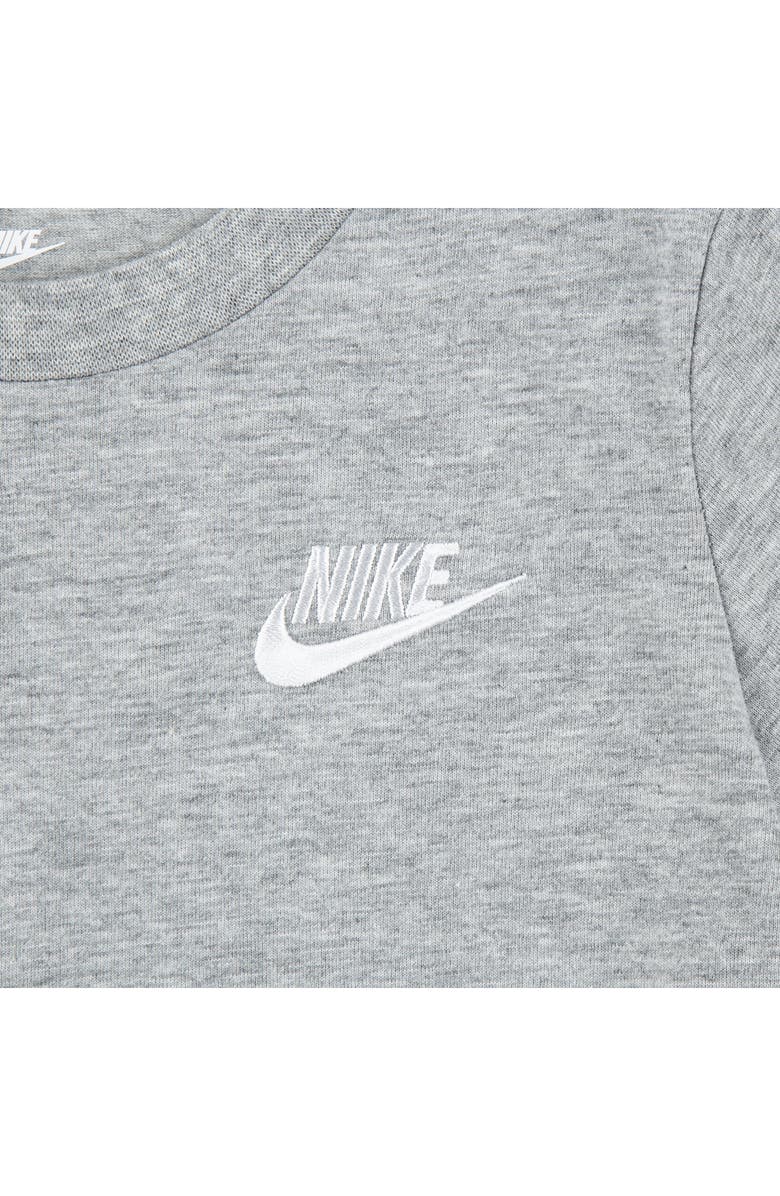Nike Kids' Crew Tee & Knit Shorts Set, Alternate, color, Obsidian