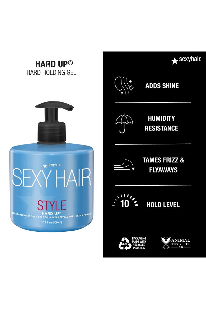 Style Sexy Hair Hard Up Holding Gel 16.9 oz, Alternate, color, N/A