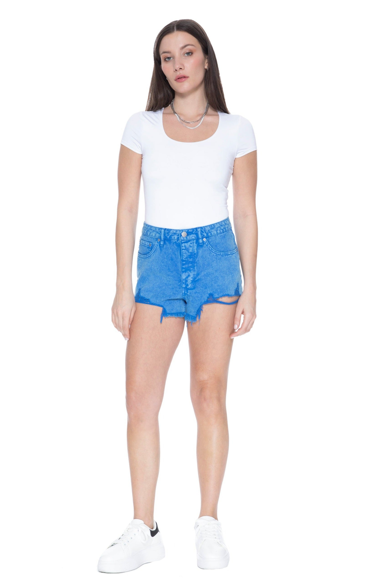 Wild and Free Short, Alternate, color, Blueberry