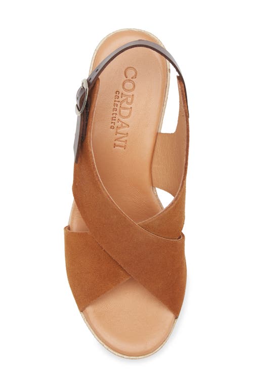 Cordani Marianne Slingback Platform Sandal In Clove