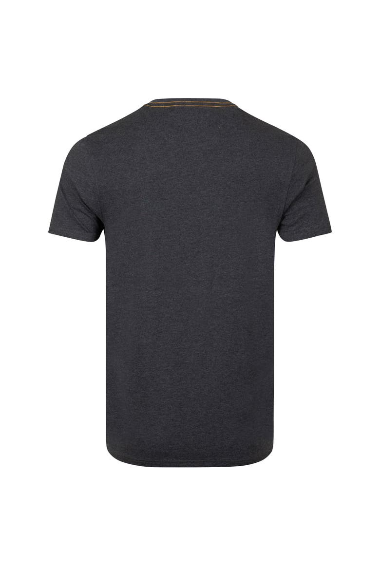 Fish Stamp Front Print Graphic T-Shirt, Alternate, color, Black