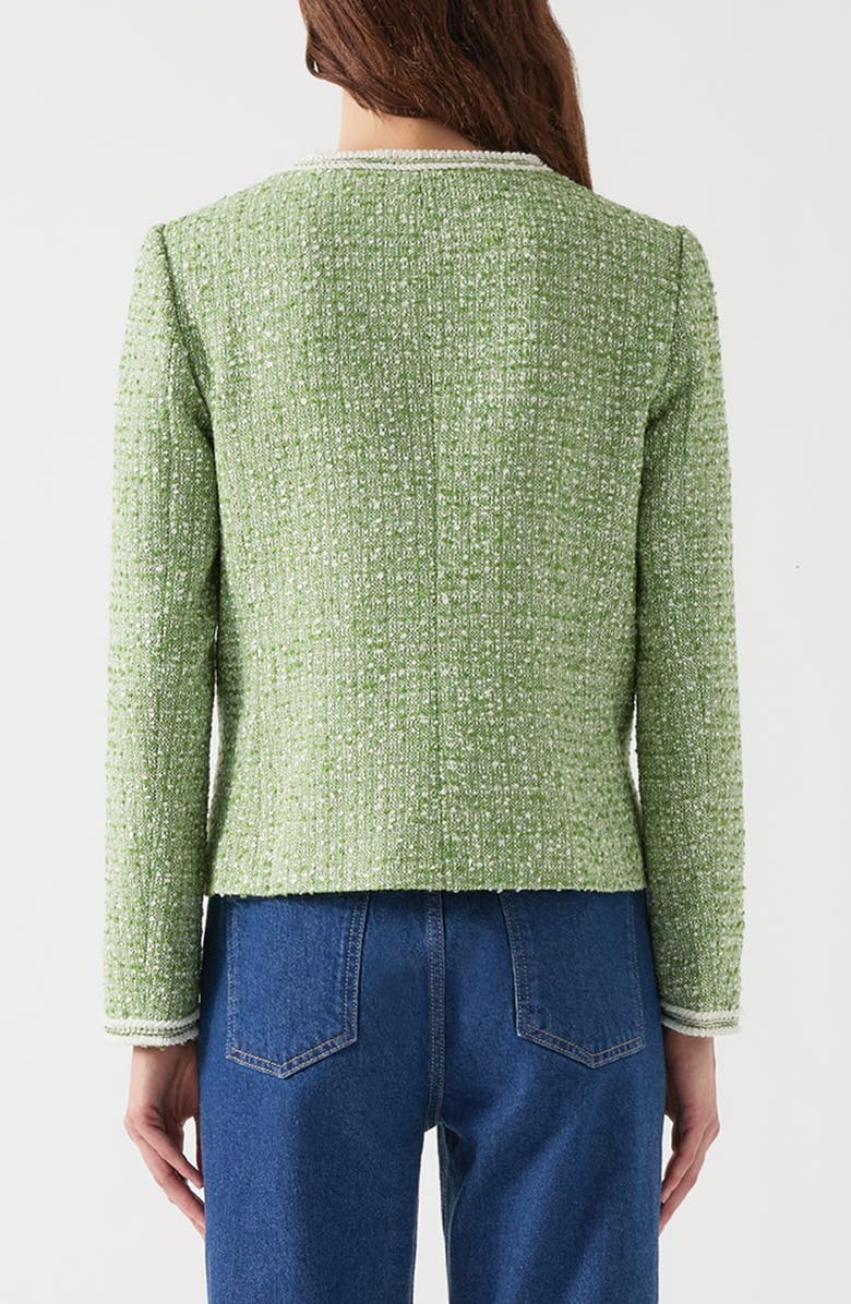 LK Bennett Charlie Trim Tweed Jacket, Alternate, color, 