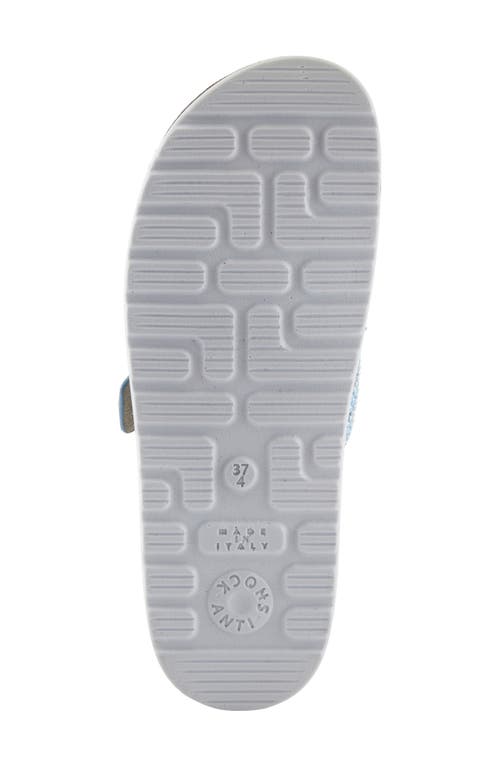 Flexus By Spring Step Cytheria Slide Sandal In Blue Multi