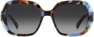 Kate Spade New York norina 57mm gradient square sunglasses