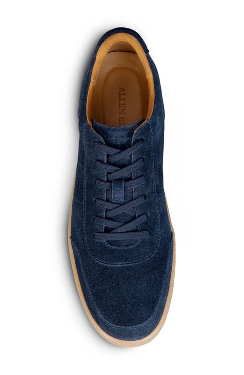 Allen Edmonds Men's Liam Leather Low-top Sneakers In Navy
