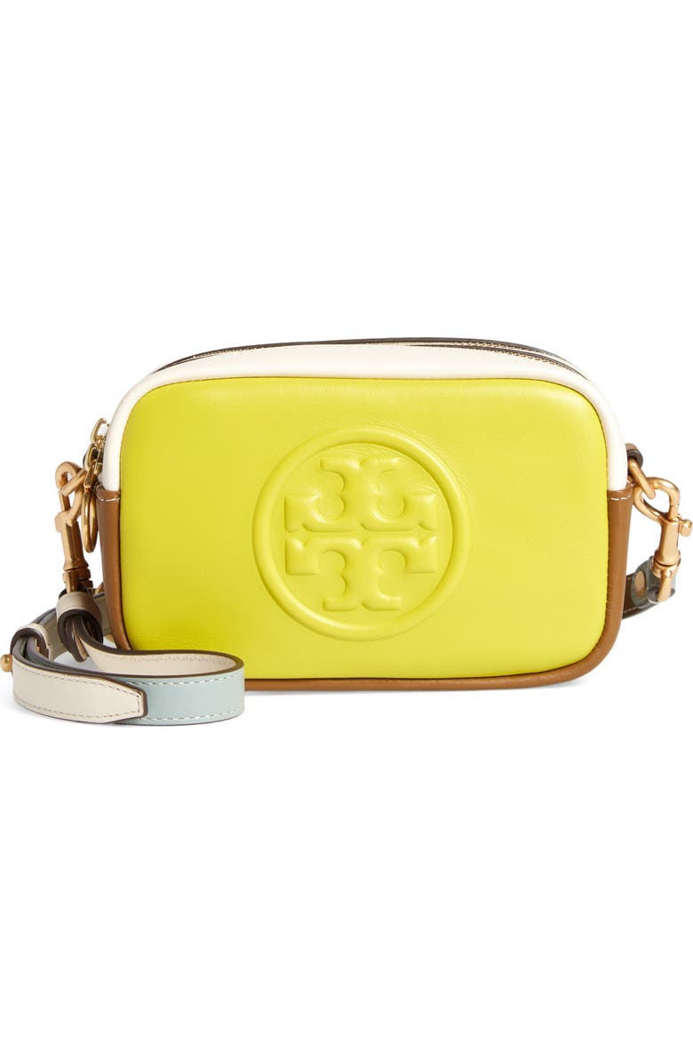 Tory Burch Mini Perry Bombé Colorblock Crossbody, Main, color,