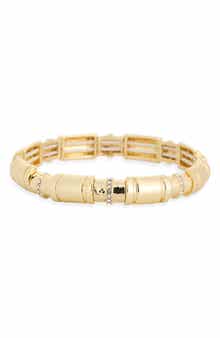Cubic Zirconia Rondelle Bracelet