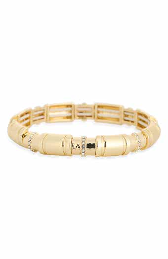 Cubic Zirconia Rondelle Bracelet
