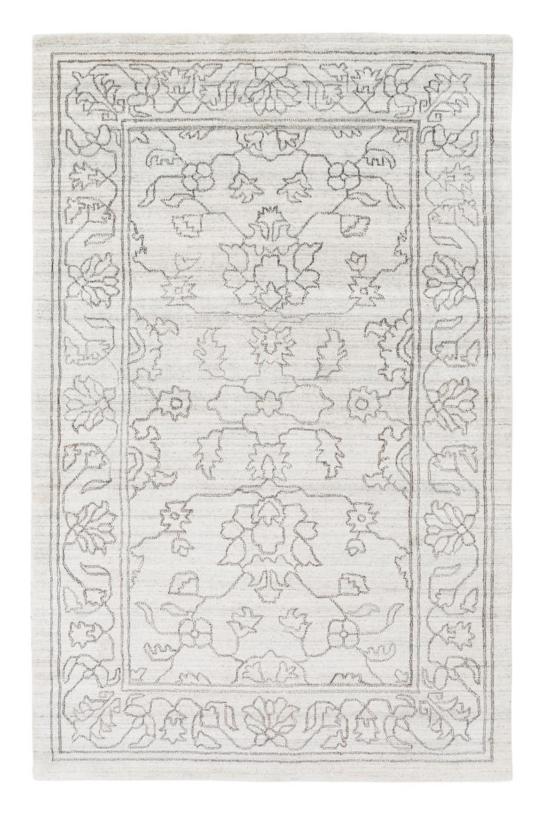 'Hightower' Hand Loomed Rug, Main, color, GREY