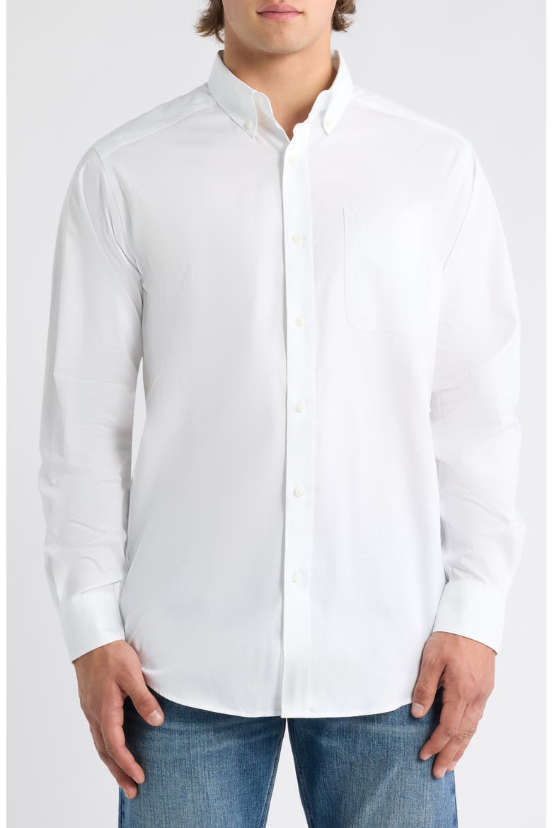 Standard Twill Classic Fit Shirt, Alternate, color, WHITE
