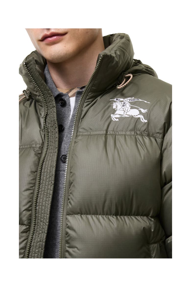 Highlands Puffer Jacket, Alternate, color, Dark sage green