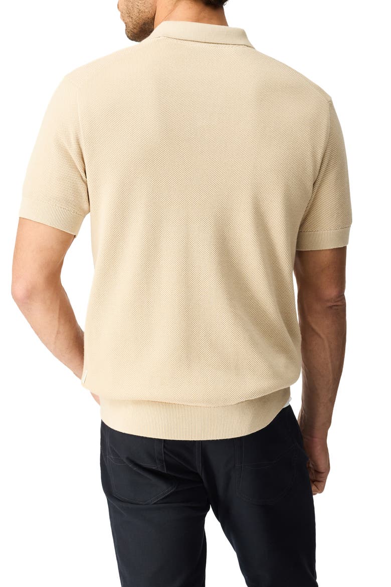 Avalon Johnny Collar Polo, Alternate, color, STONE