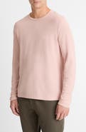 Vince Pima Cotton Piqué Long Sleeve T-Shirt