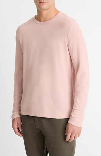Vince Pima Cotton Piqué Long Sleeve T-Shirt