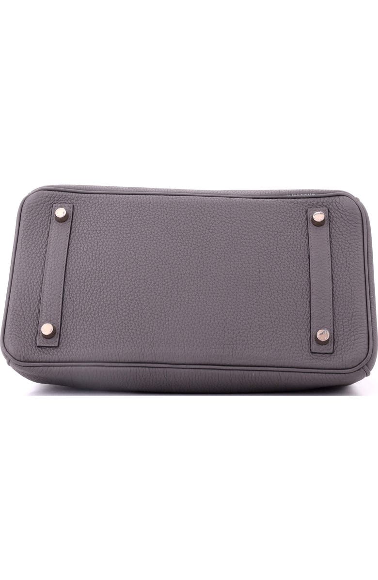 Pre-Owned Hermes Birkin Handbag Grey Togo with Rose Gold Hardware 30, Alternate, color, Etain