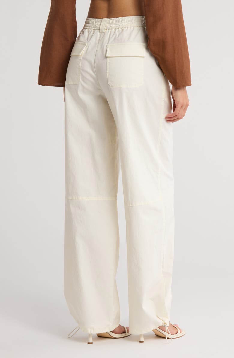 Simkhai Delfina Cargo Pants, Alternate, color, Natural White