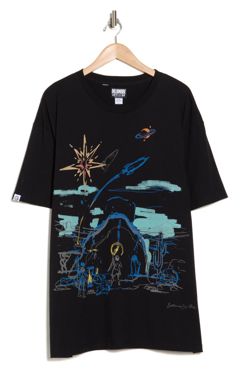 Billionaire Boys Club Witness Oversize Cotton Graphic T-Shirt, Alternate, color, 