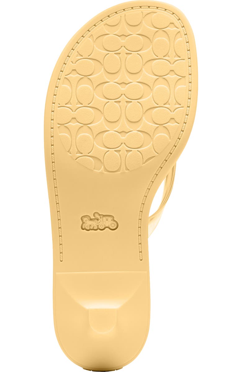 COACH Jelly Kitten Heel Sandal, Alternate, color, Vanilla
