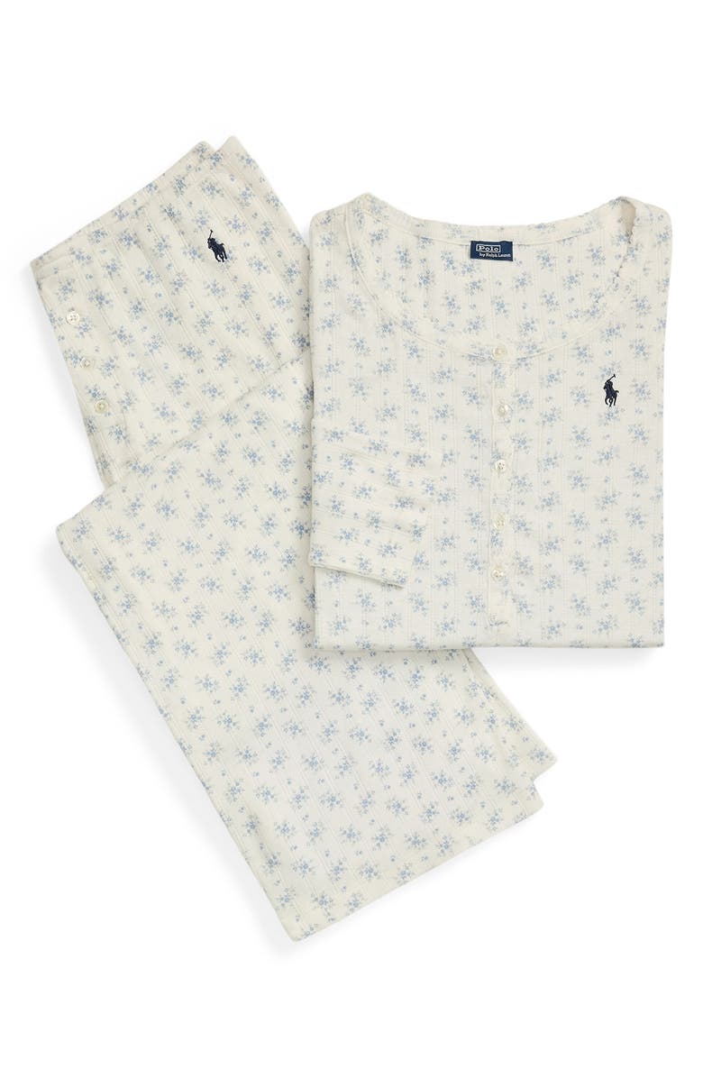 Henley Cotton Pajamas