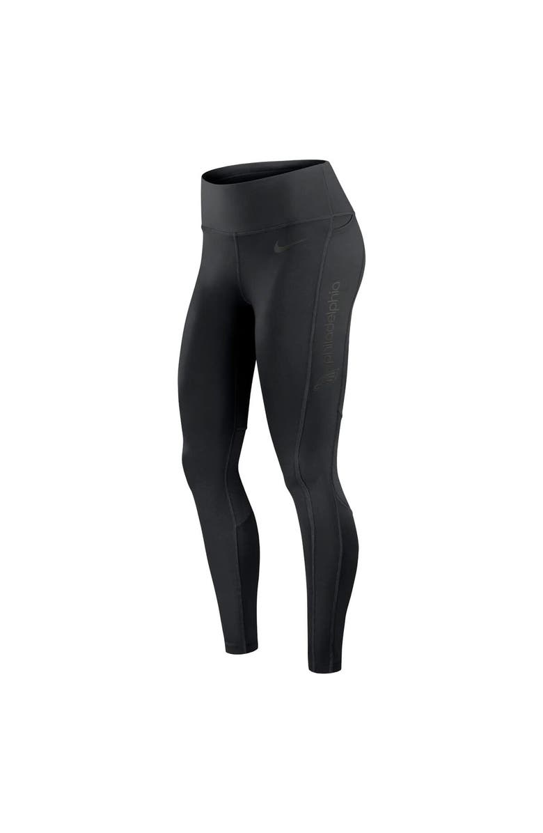 Nike Women's Nike Black Philadelphia Eagles Performance Leggings, Alternate, color, Black
