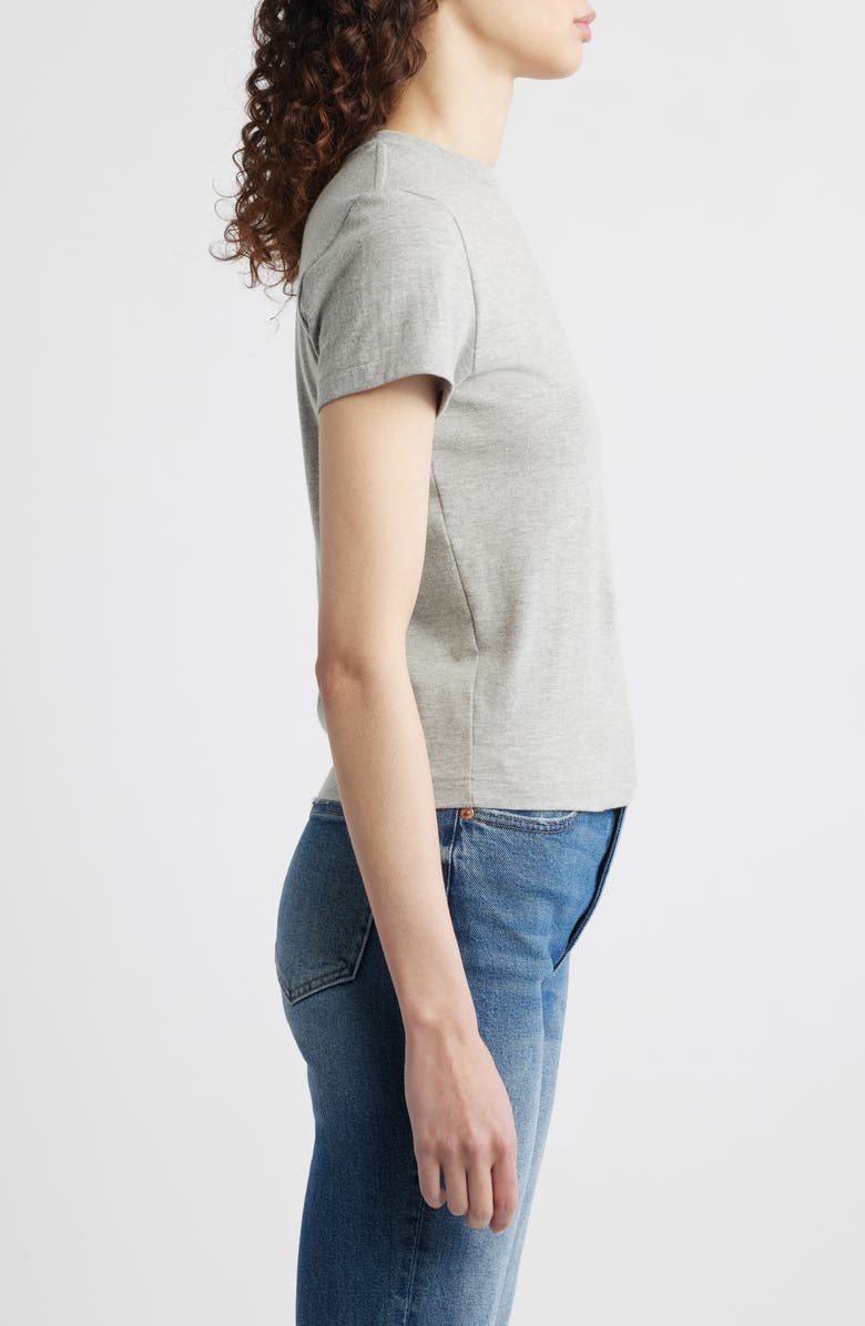 Re/Done Classic Crewneck T-Shirt, Alternate, color, Heather Grey