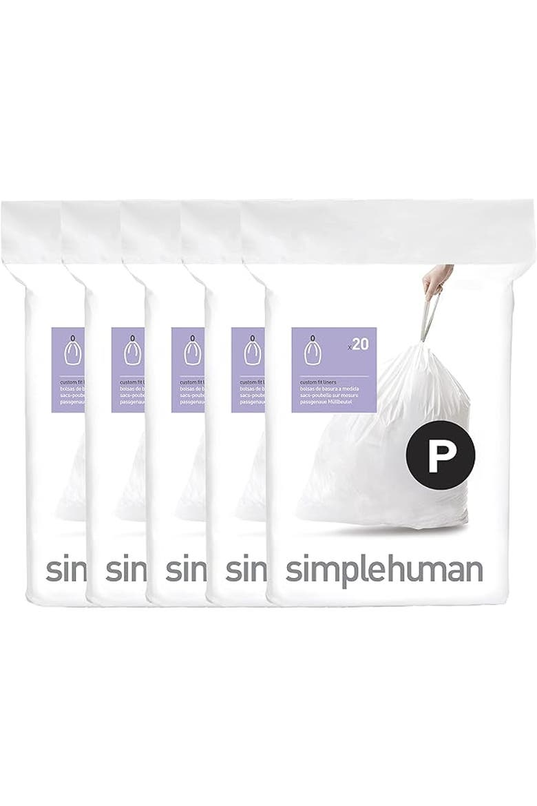 Code P Custom Fit Liners with Quick Dispense Packs, Main, color, 100 Liners