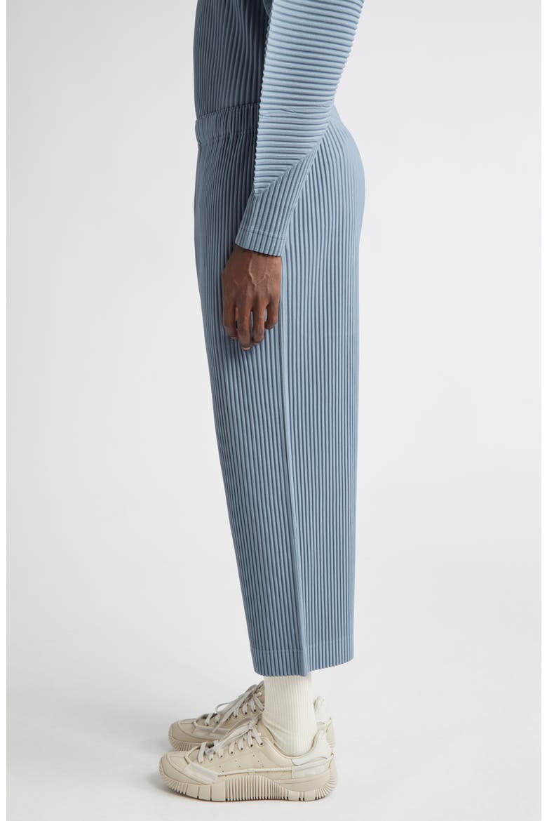 Monthly Colors August Pleated Pants, Alternate, color, SLATE BLUE