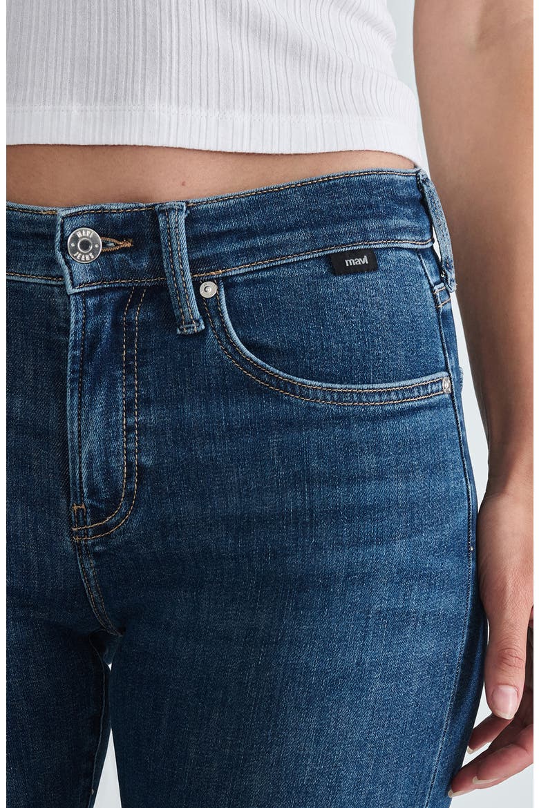 Vicky Mid Rise Bootcut Jeans, Alternate, color, DARK USED FLEX BLUE
