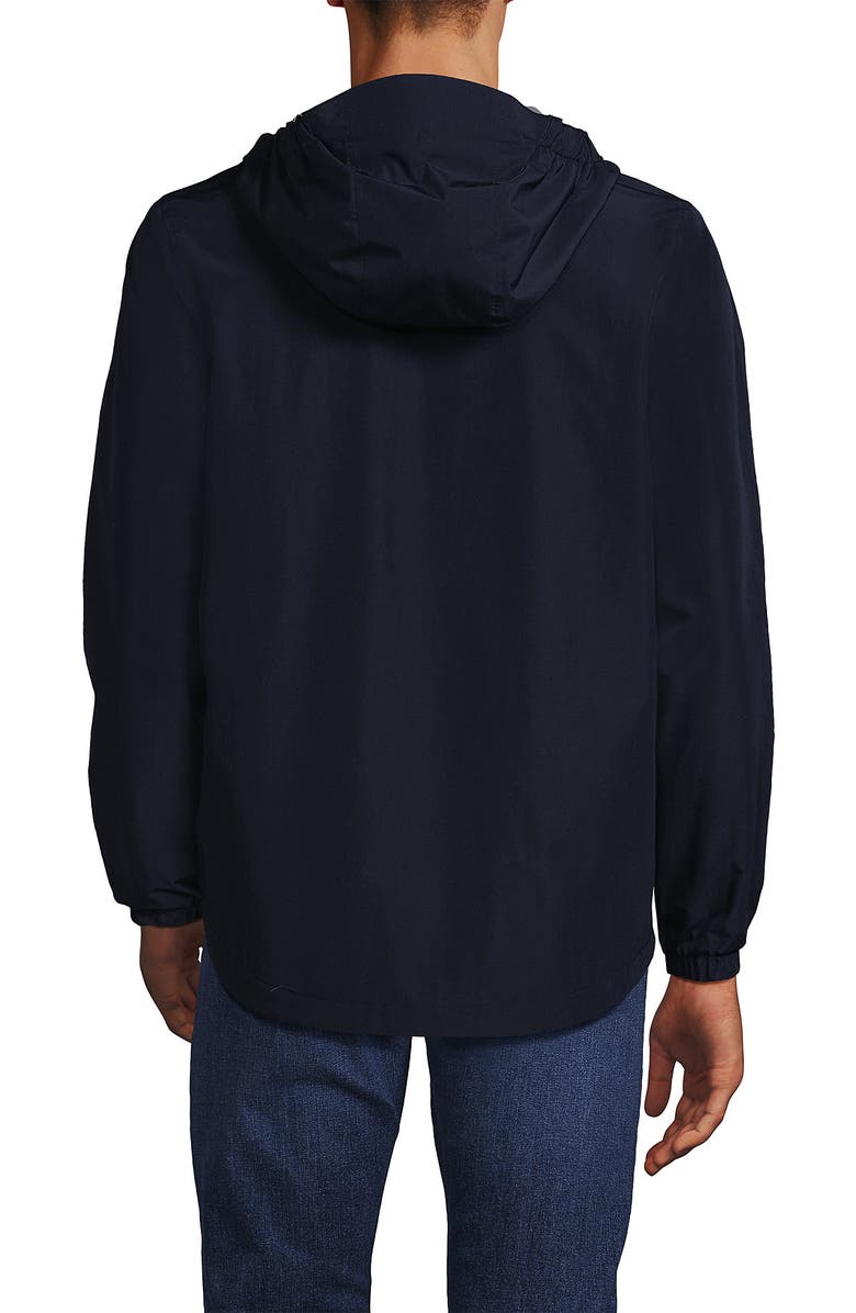 Lands' End School Uniform Rain Jacket, Alternate, color, Classic Navy