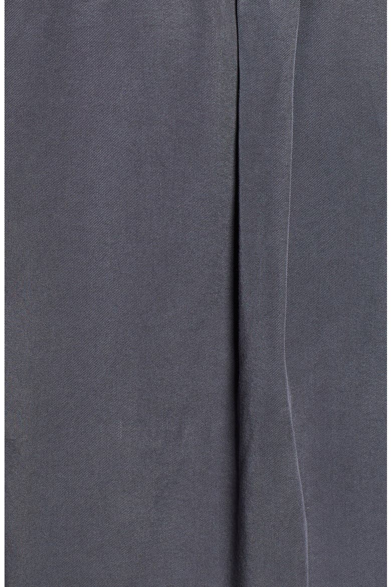Long Sleeve Denim Shirt, Alternate, color, GREY EBONY