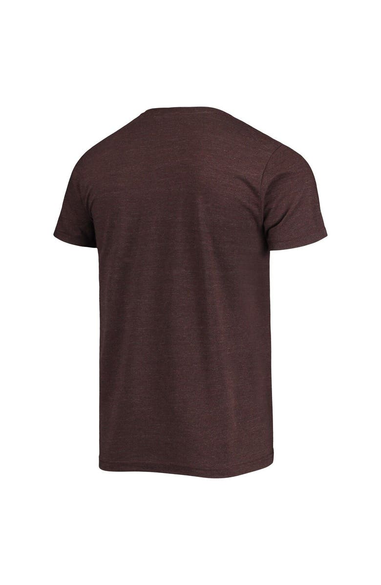 Homage Men's Homage Brown San Diego Padres Hand Drawn Logo Tri-Blend T-Shirt, Alternate, color, Brown