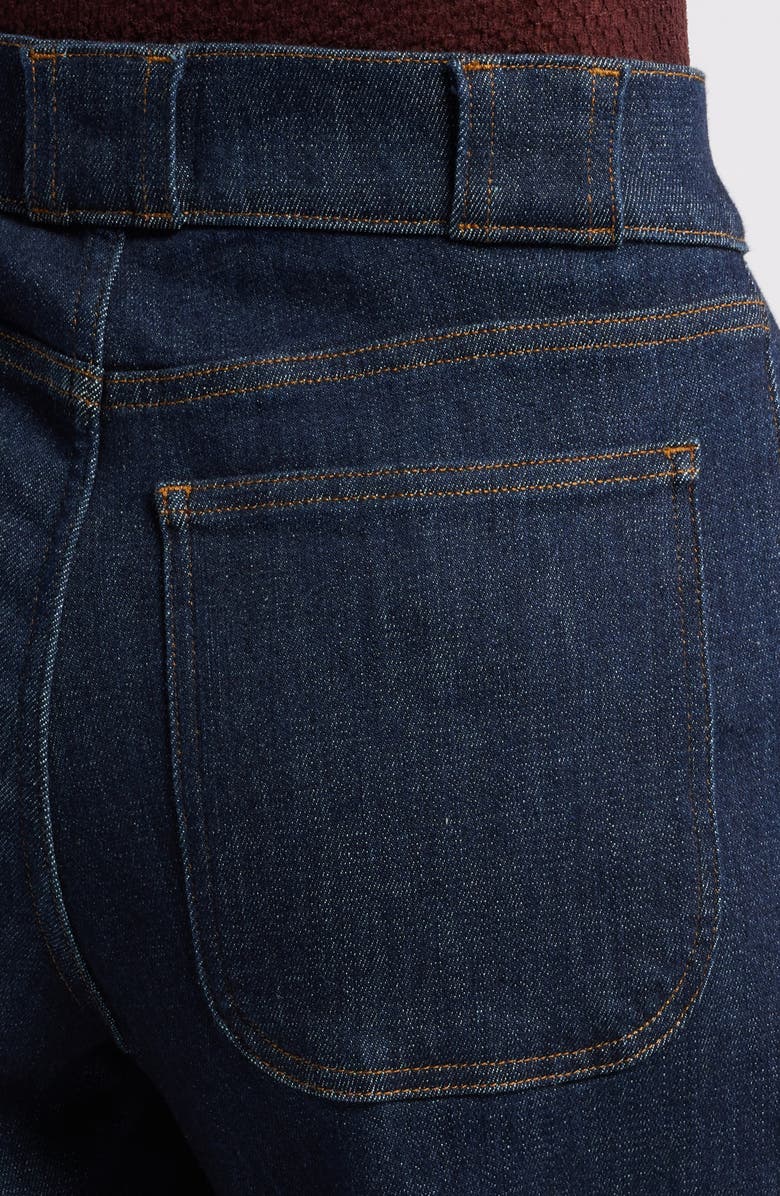 FRAME Modern High Waist Wide Leg Jeans, Alternate, color, Rinse