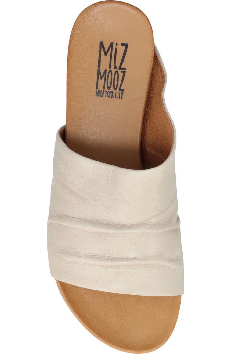 Miz Mooz Aria Slide Sandal, Alternate, color, Cream