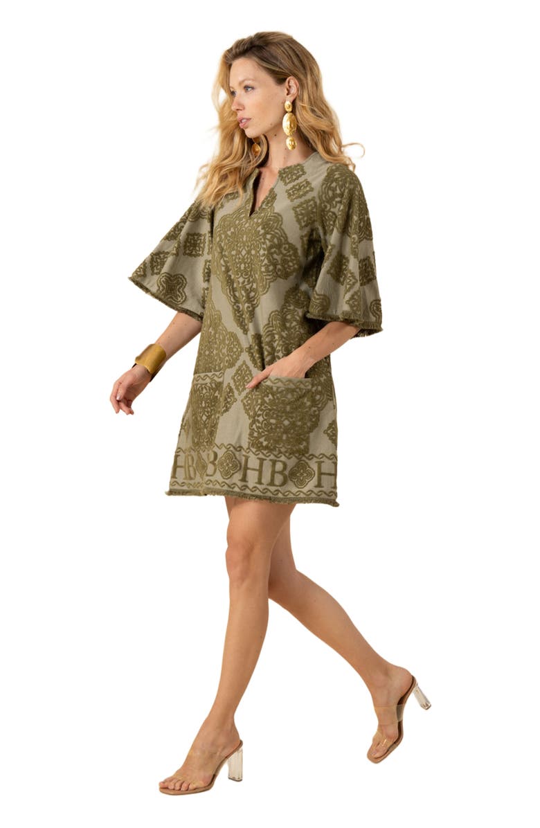 Hale Bob Mikayla Jacquard Dress, Main, color, 